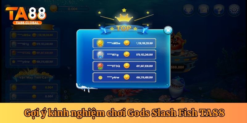 Kinh nghiệm chiến thắng Gods Slash Fish