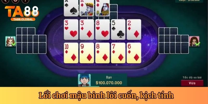 Quy tắc đánh mậu binh TA88 không quá khó