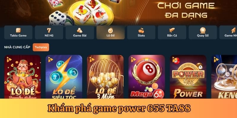 Trò chơi xổ số được yêu thích trên TA88